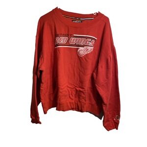 coolest game mens sweat shirt size XL extra large detroit red wings long sleeve